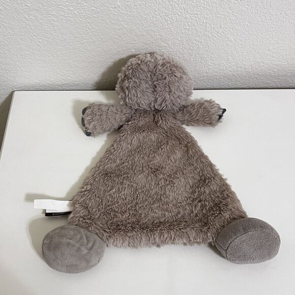 Demdaco Sloth Flat Security Blanket Rattle Lovey Lovie Plush 2019 - Picture 8 of 12